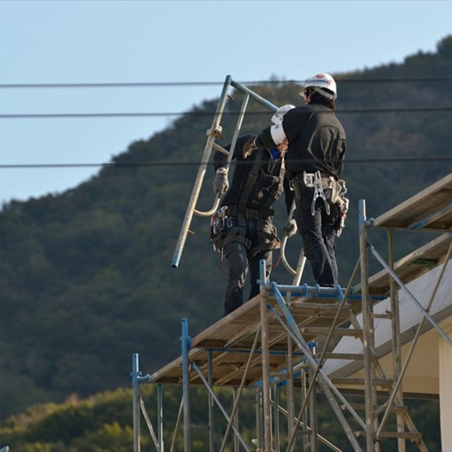 足場工事